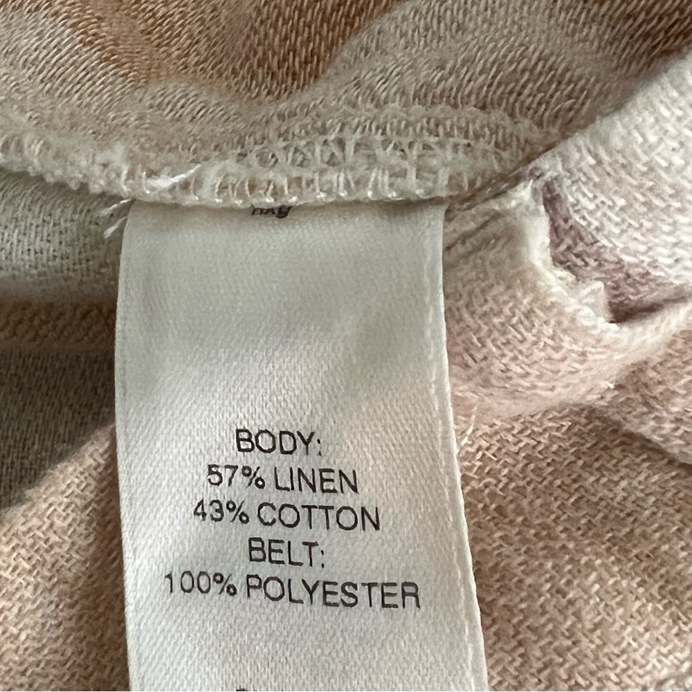Chico’s Women’s Linen Blend Striped Lightweight Pants Chico’s 2 = US L/1… - Picture 11 of 13